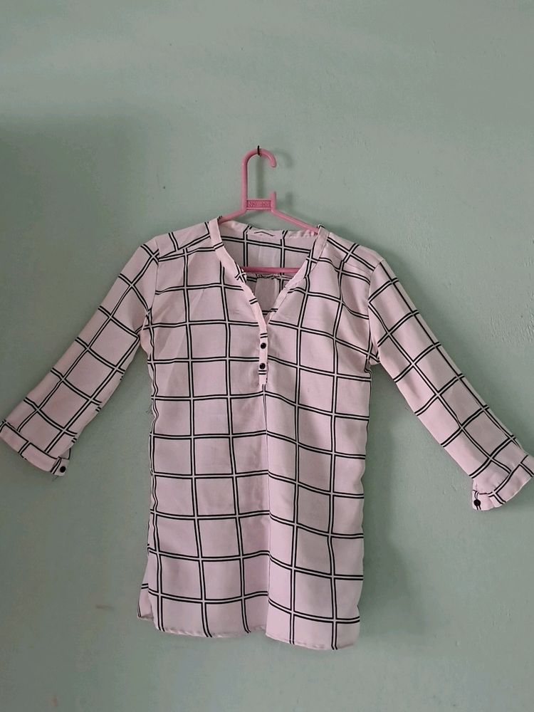 Formal printed Top