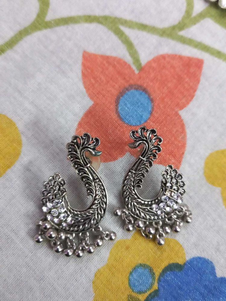 Peacock Earrings