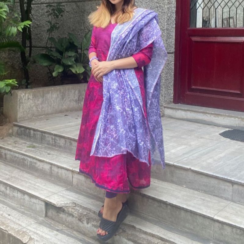 Elegant Pink Kurta Set