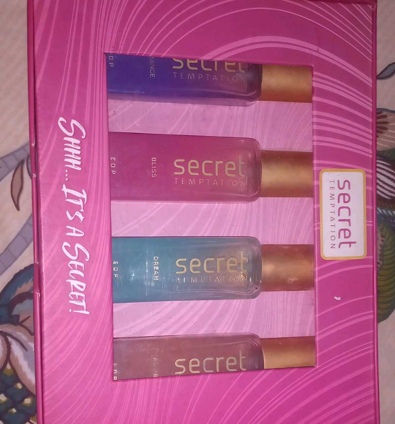 Secret Temptation Premium EDP Gift Set – 4 Luxury