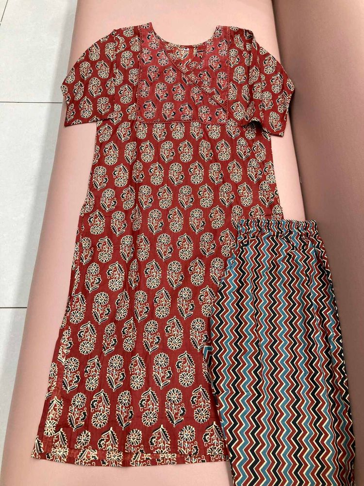 Indian Print Lounge Set