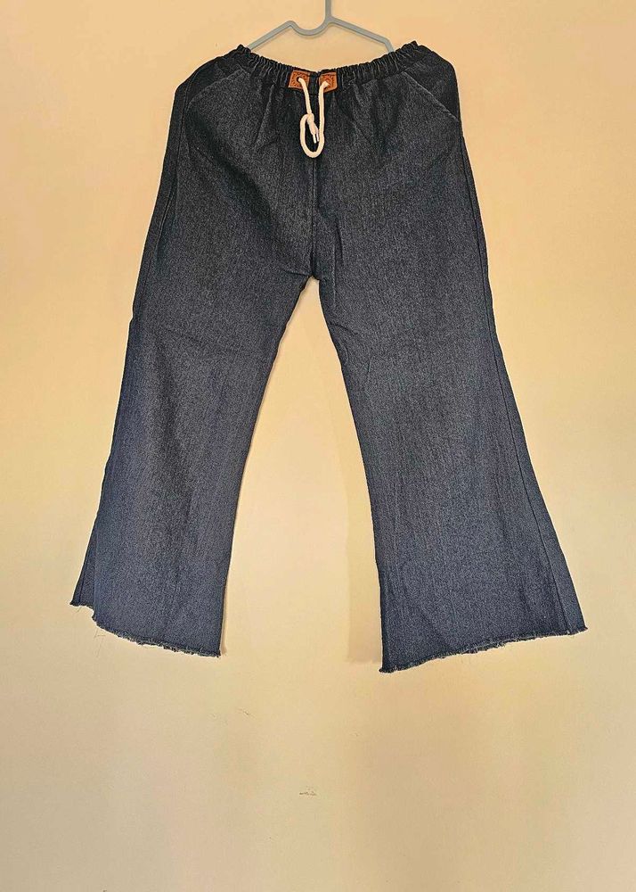 New Denim Flare Leg Pants