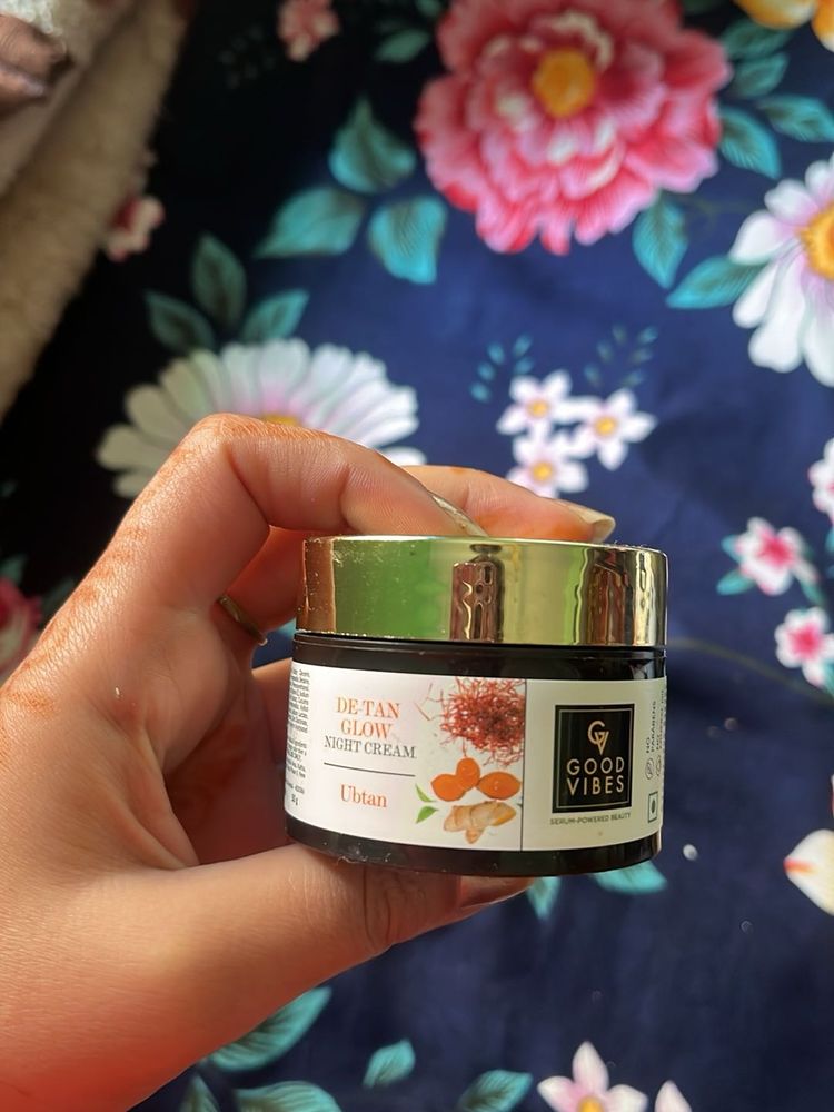 Good Vibes Detan Glow Night Cream