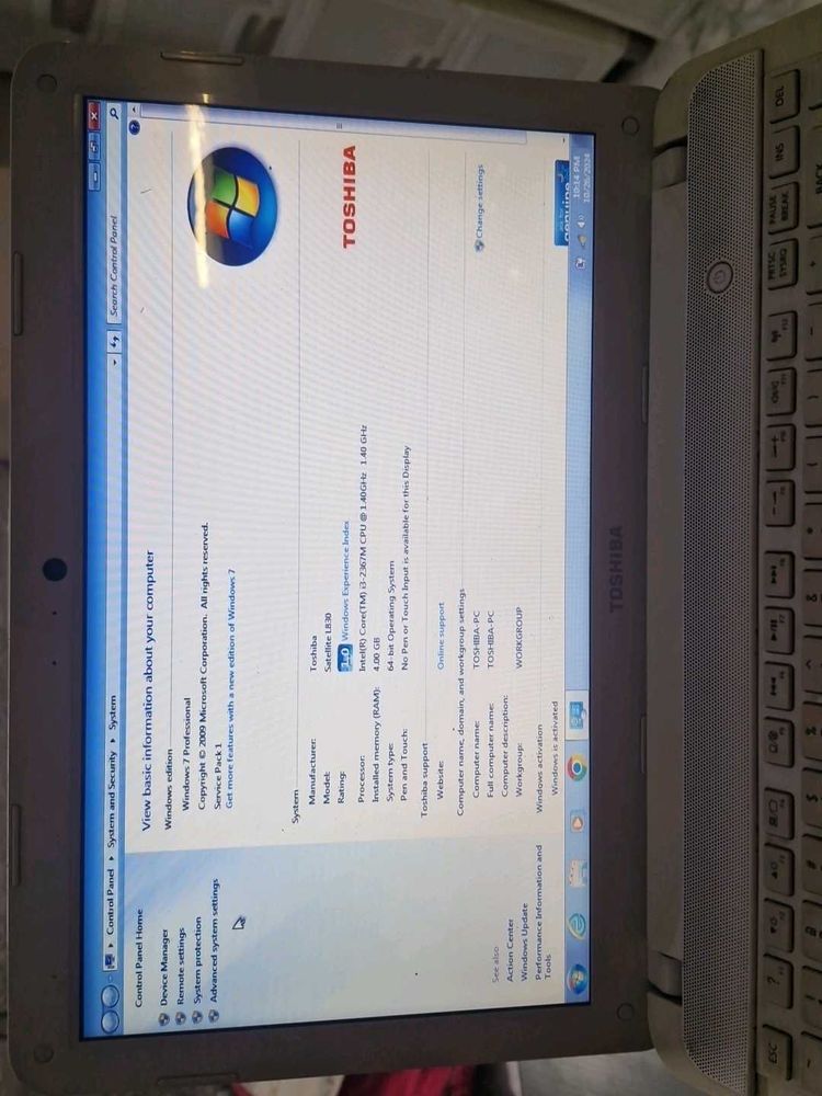 Toshiba Laptop