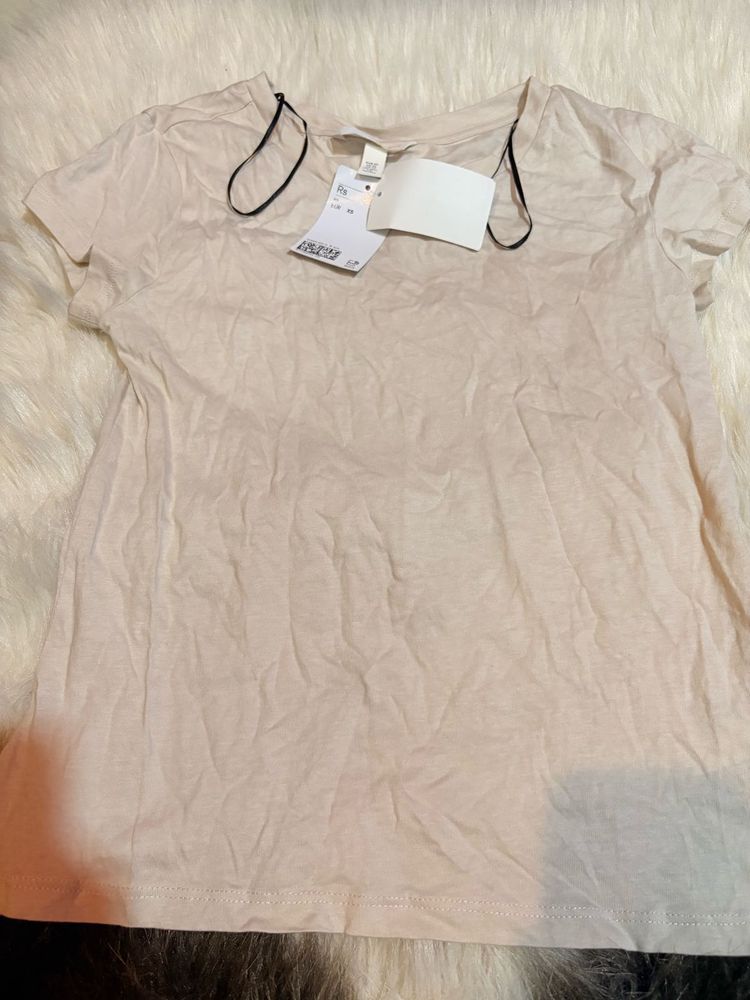 Casual Beige T-Shirt