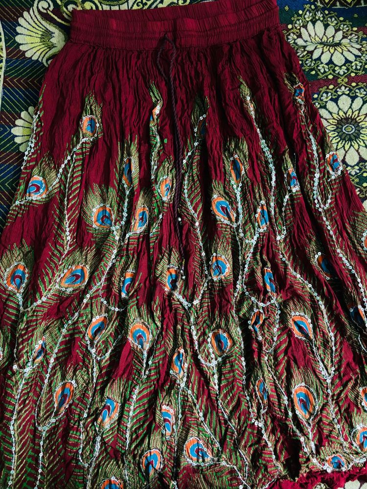 EMBROIDERY LEHENGA🦚✨🤎