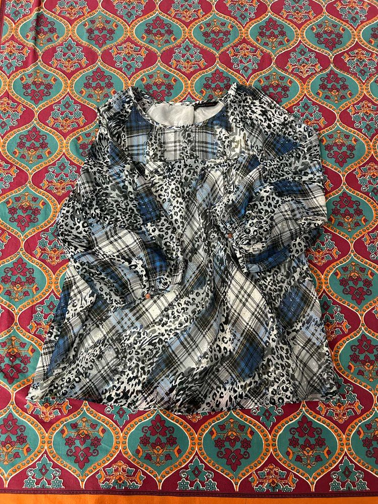 Women Trendy Chiffon Tunic