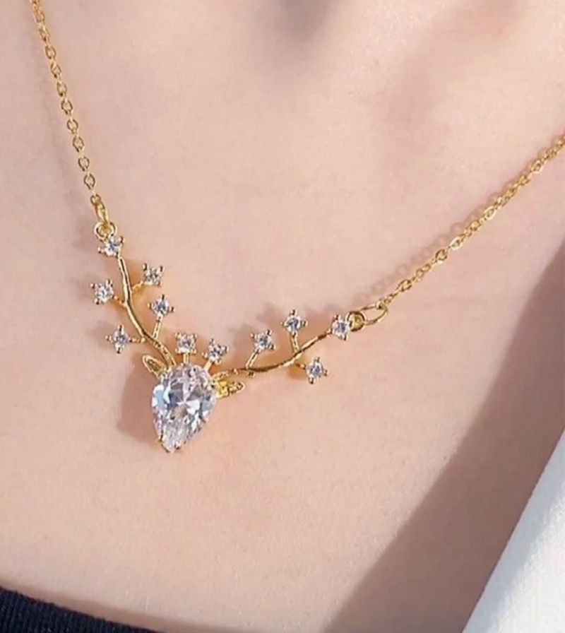 Deer Antler Necklace