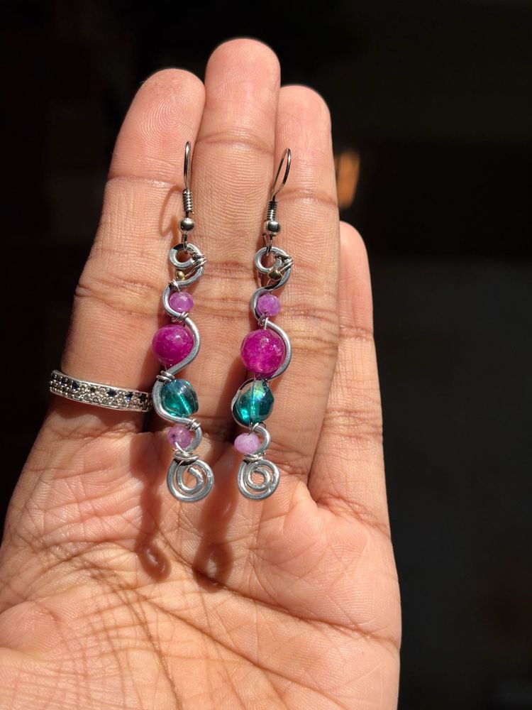 Beaded Dangle Earrings
