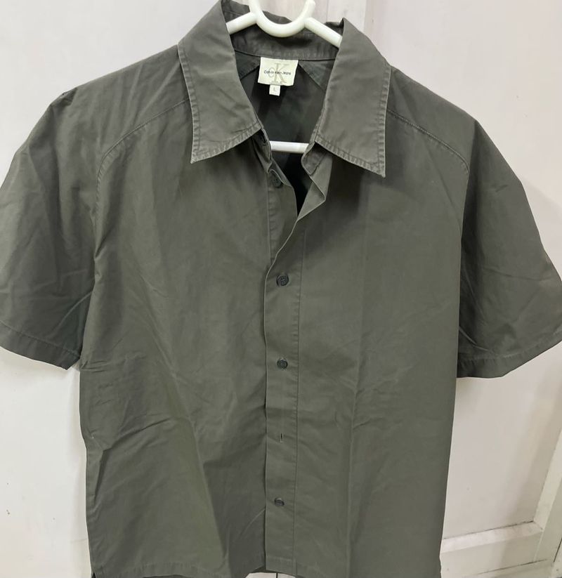 Calvin Klein Olive Shirt