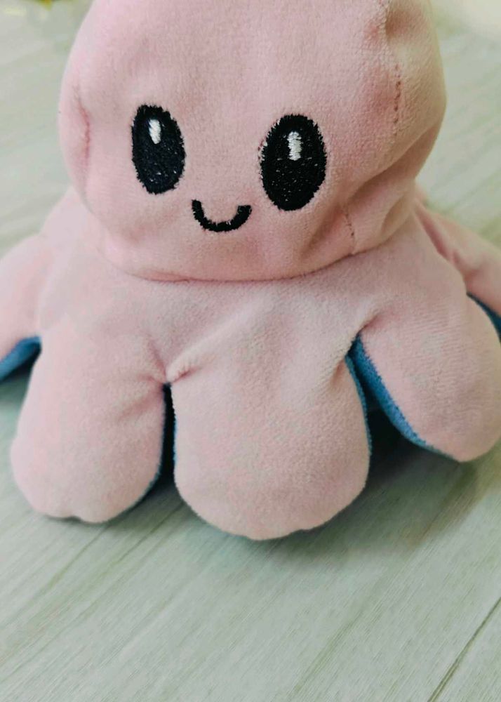 Reversible Octopus Plush Toy