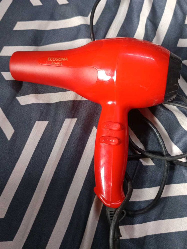 Ecosona ES-610 Hair Dryer - Red