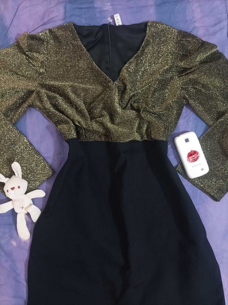 Shimmery Elegant Party Dress