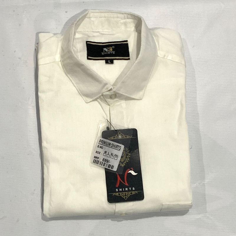 Boys’ White Shirt (Size M) Chest 36