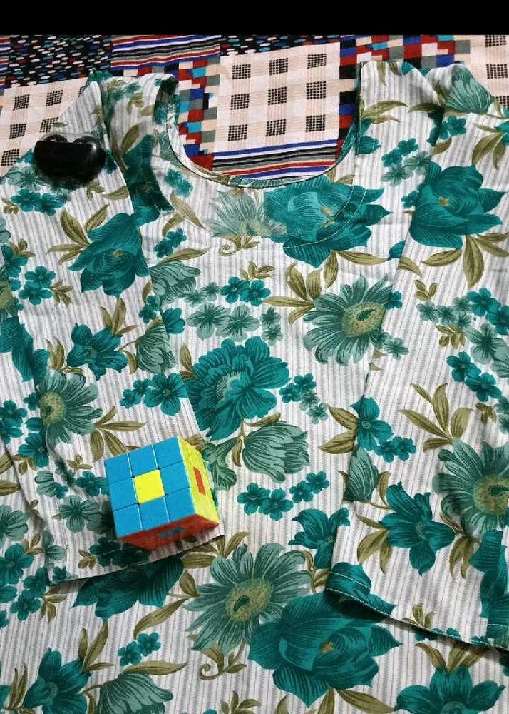 Floral Print Kameez