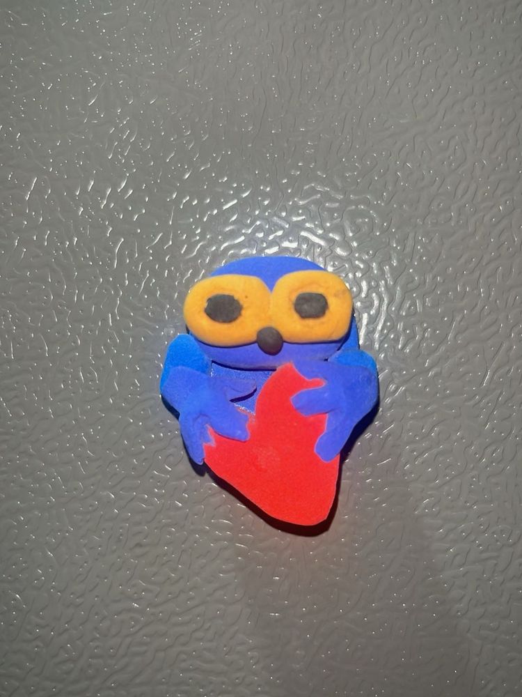 Cute Owl refrigerator magnet