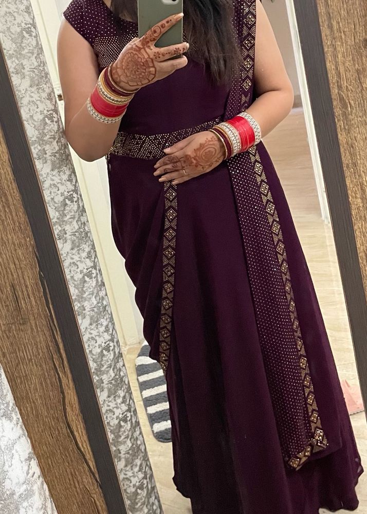 Saree Cum Gown