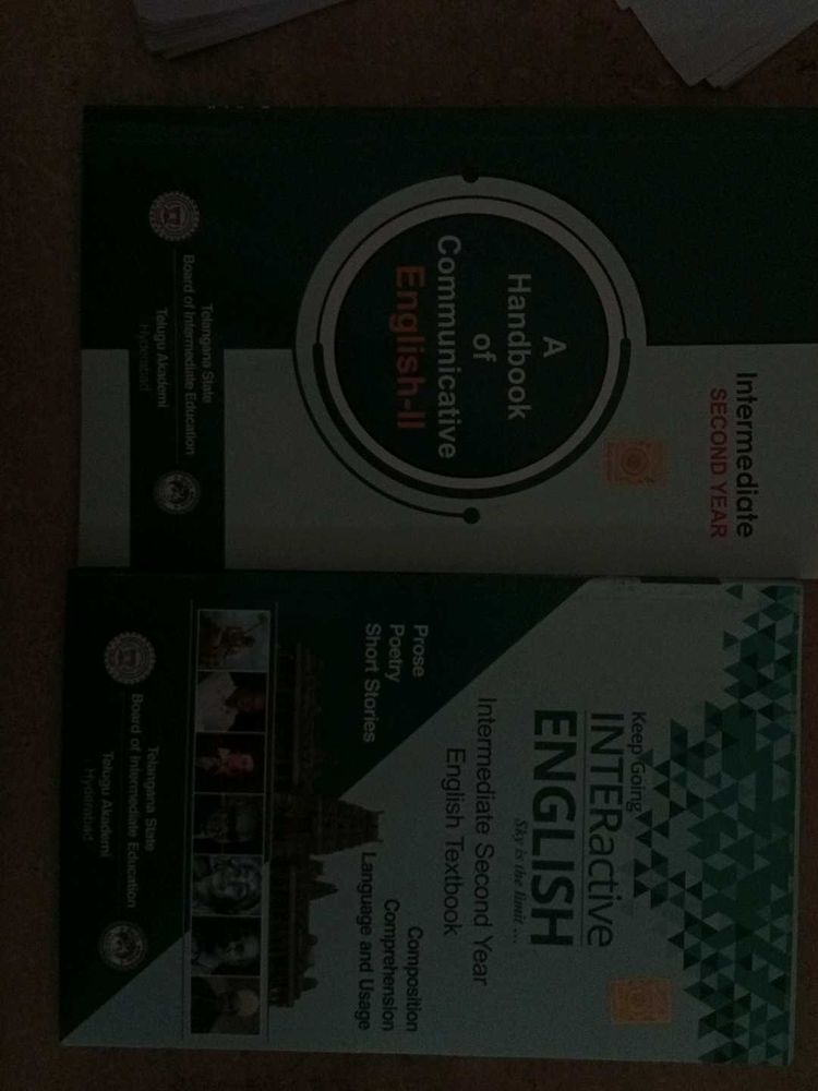 Interactive English Intermediate Second Year