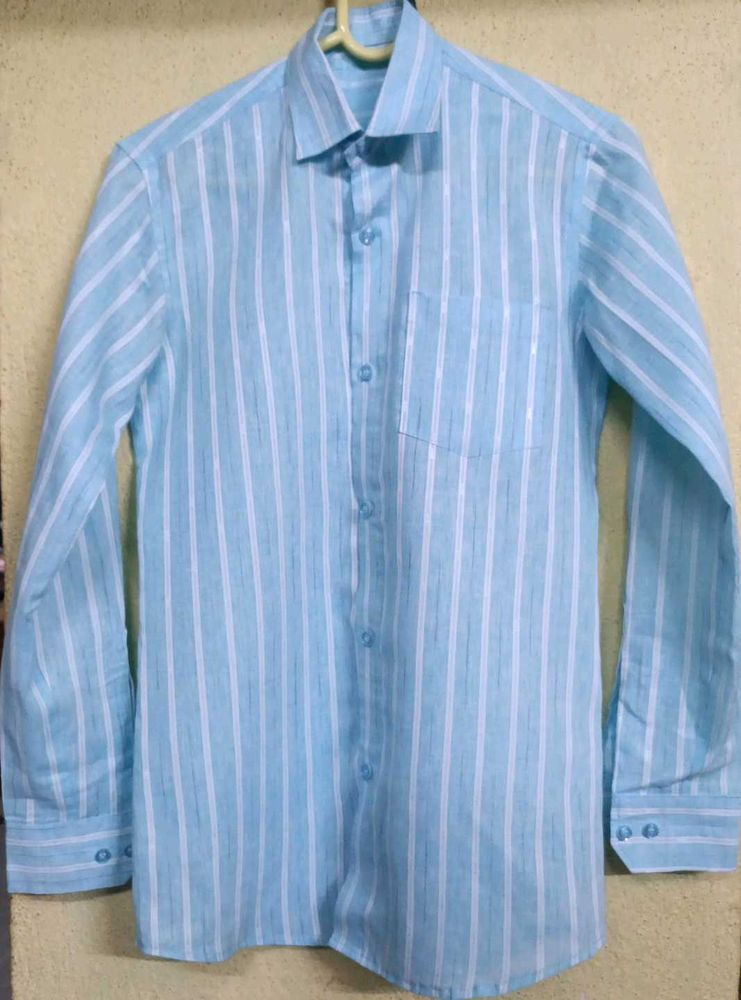 Striped Blue Shirt