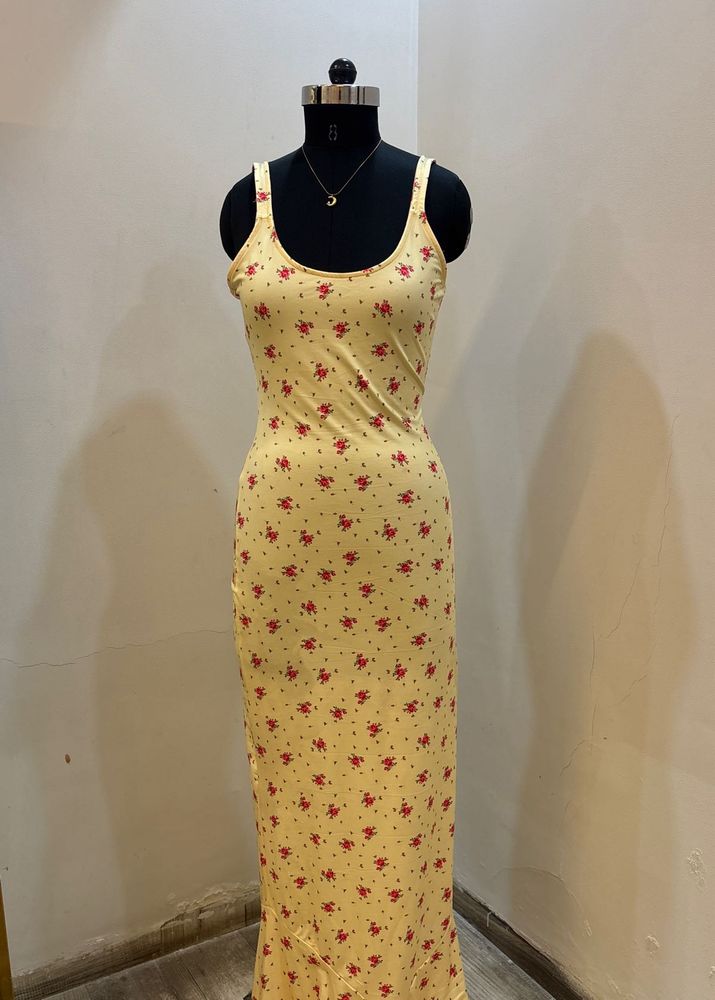 Floral Print Slip Dress