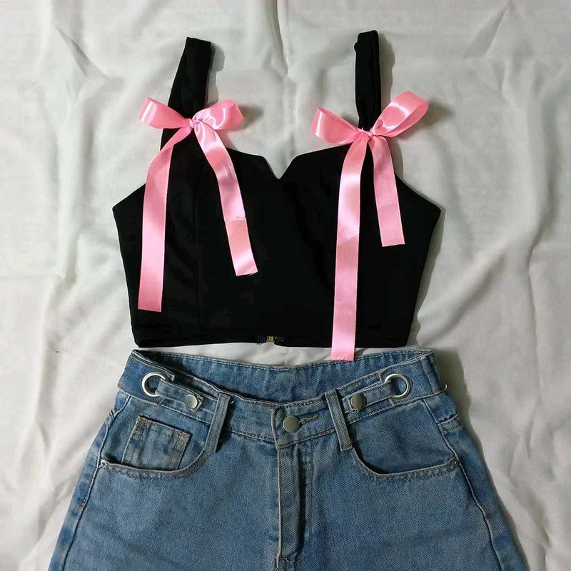 Bow Crop Top