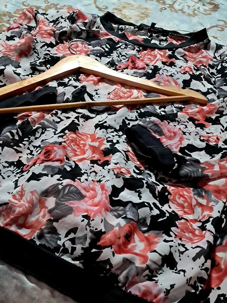 Floral Print Top