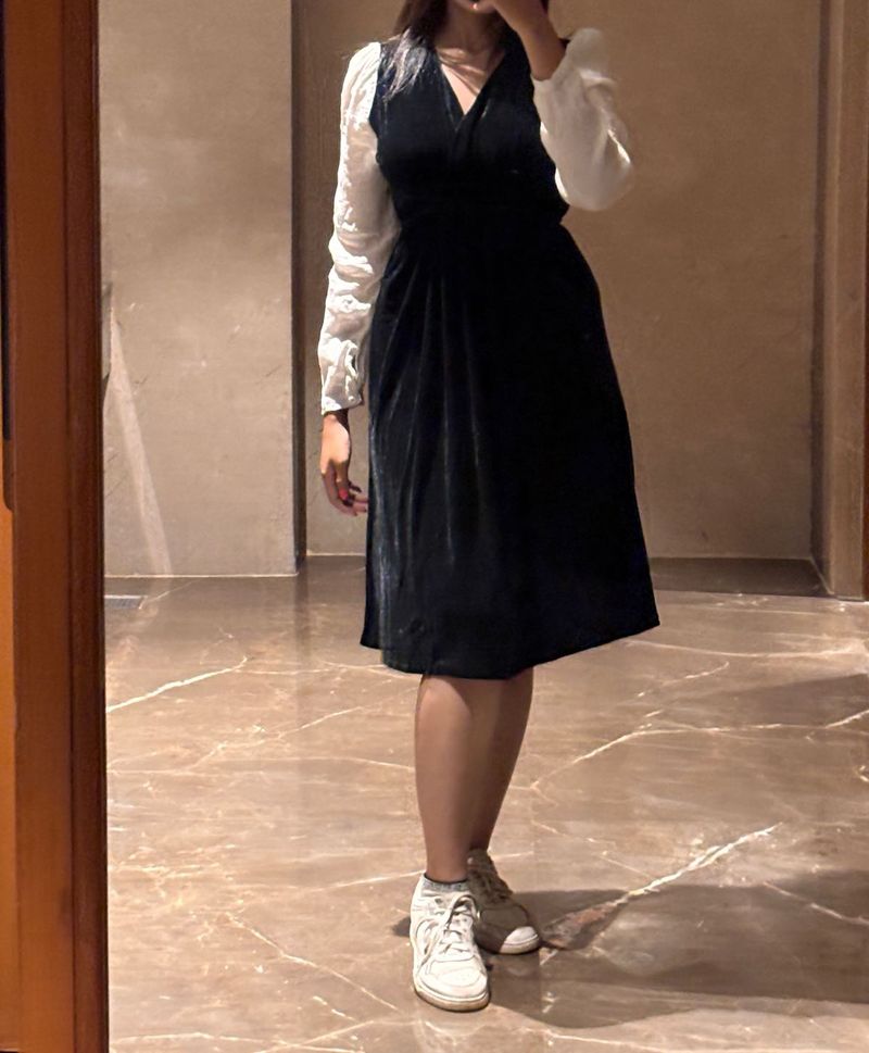 Black Velvet Dress