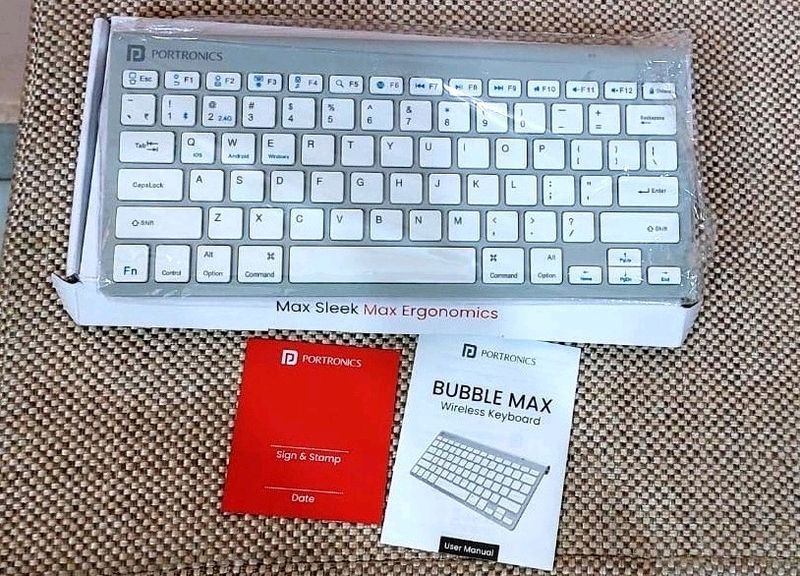 Wireless Keyboard with Bluetooth