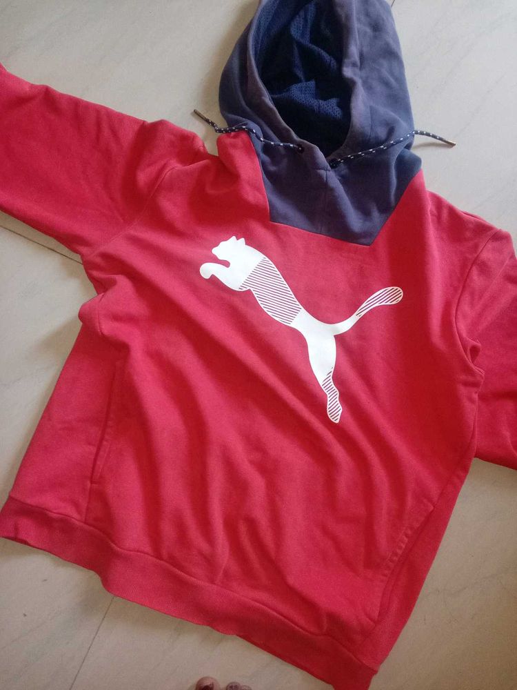 Puma Red Hoodie