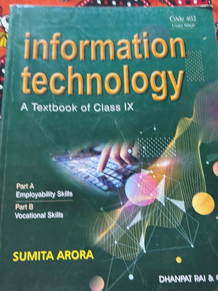 Information Technology Textbook - Class IX