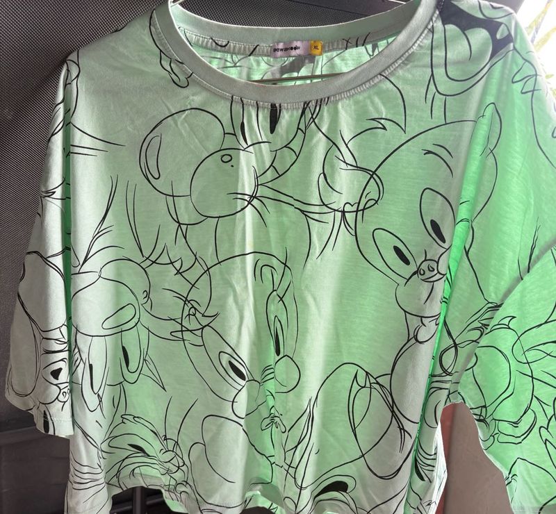 Cartoon Print Tee