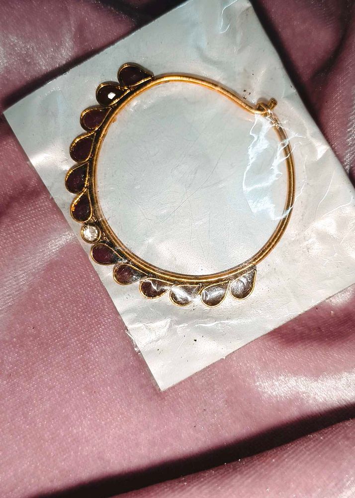 Gold Tone Nose Ring