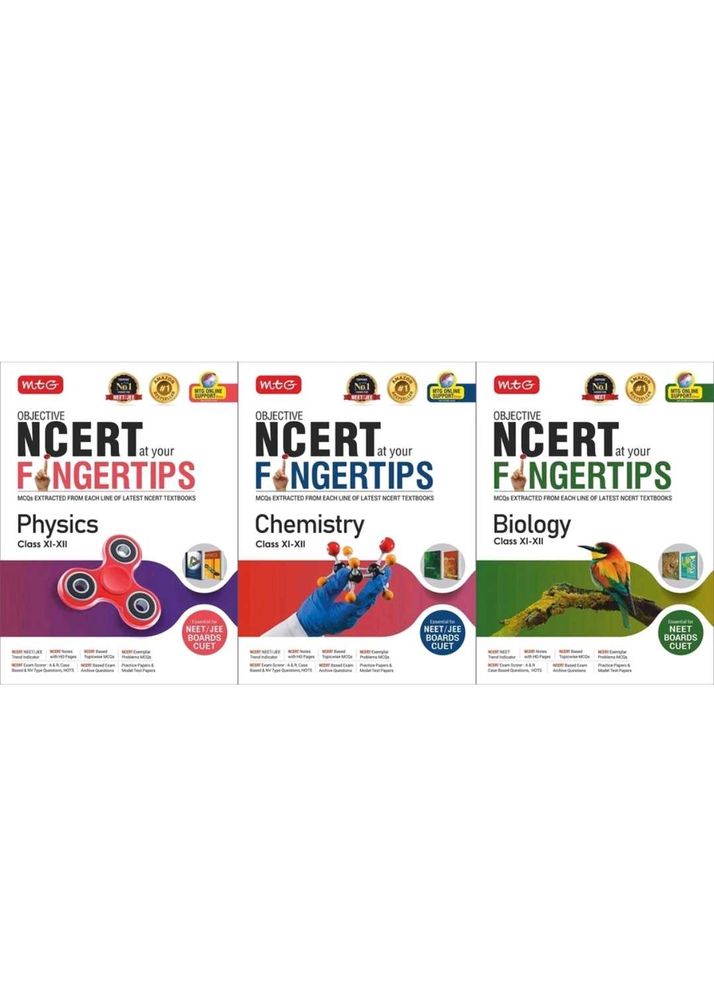 NCERT at your Fingertips - Physics, Chemistry, Bio