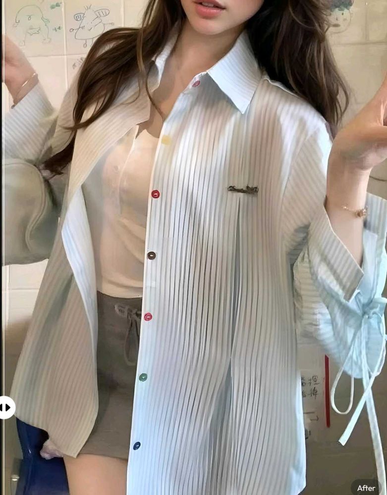 New with tag savana Pinterest Striped Button-Down