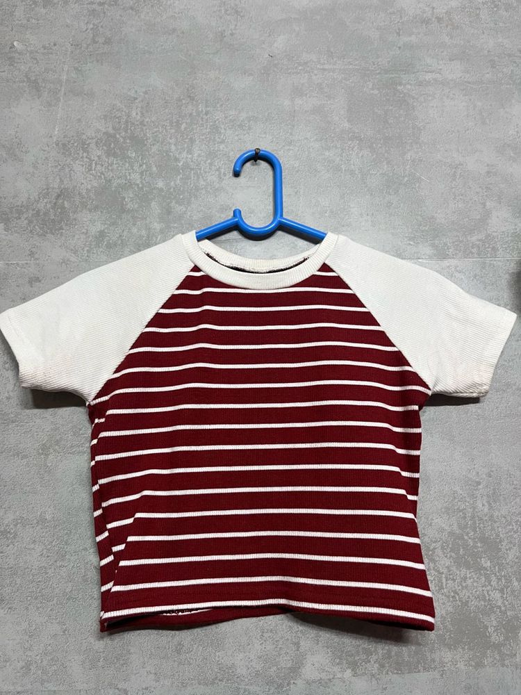 Striped Casual T-shirt
