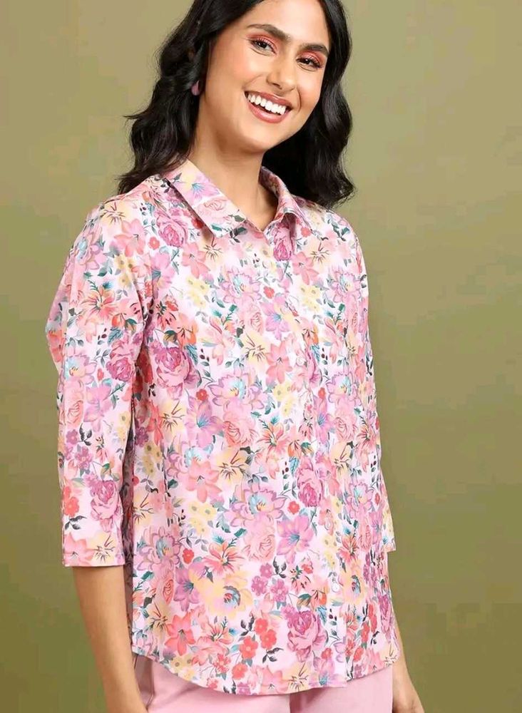 Floral Print Shirt