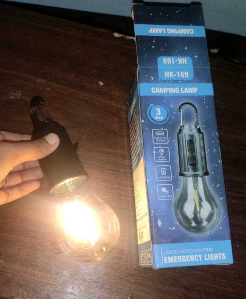 Rechargeable Camping Bulb