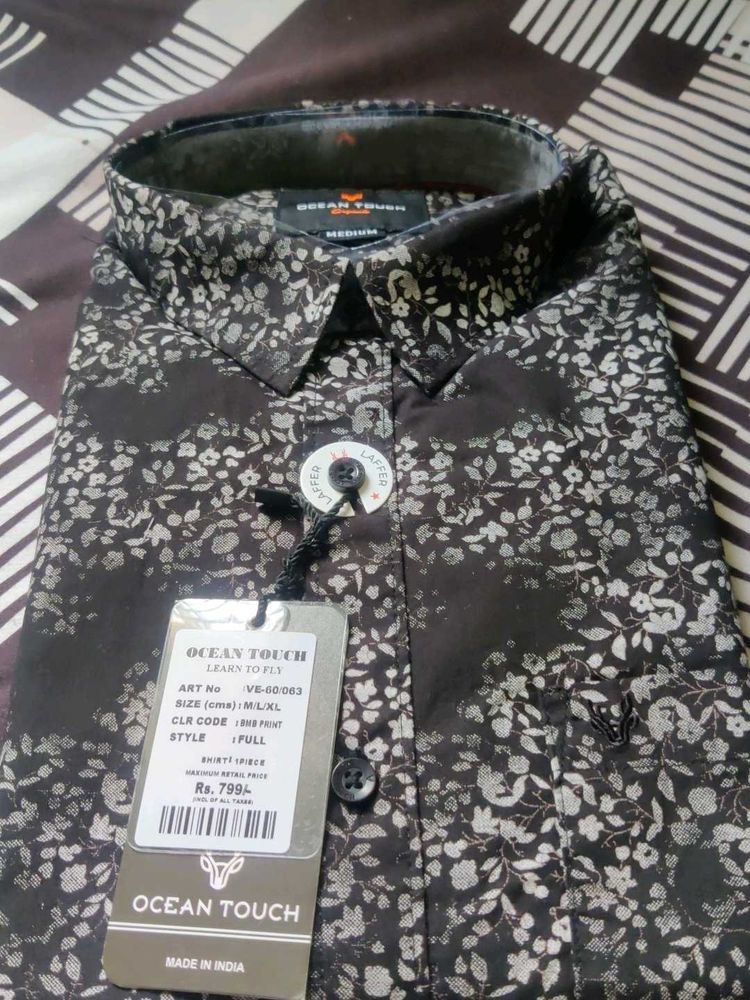 Floral Print Casual Shirt