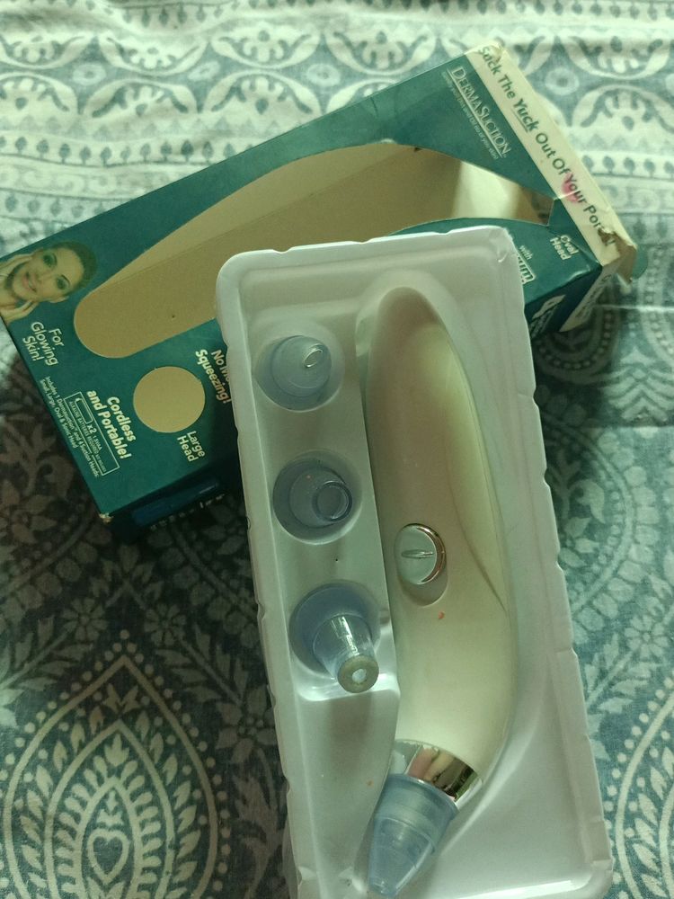 Without Use Derma Suction..