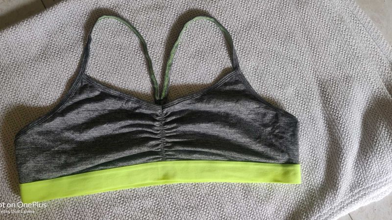 OLD NAVY Gray Sports Bra