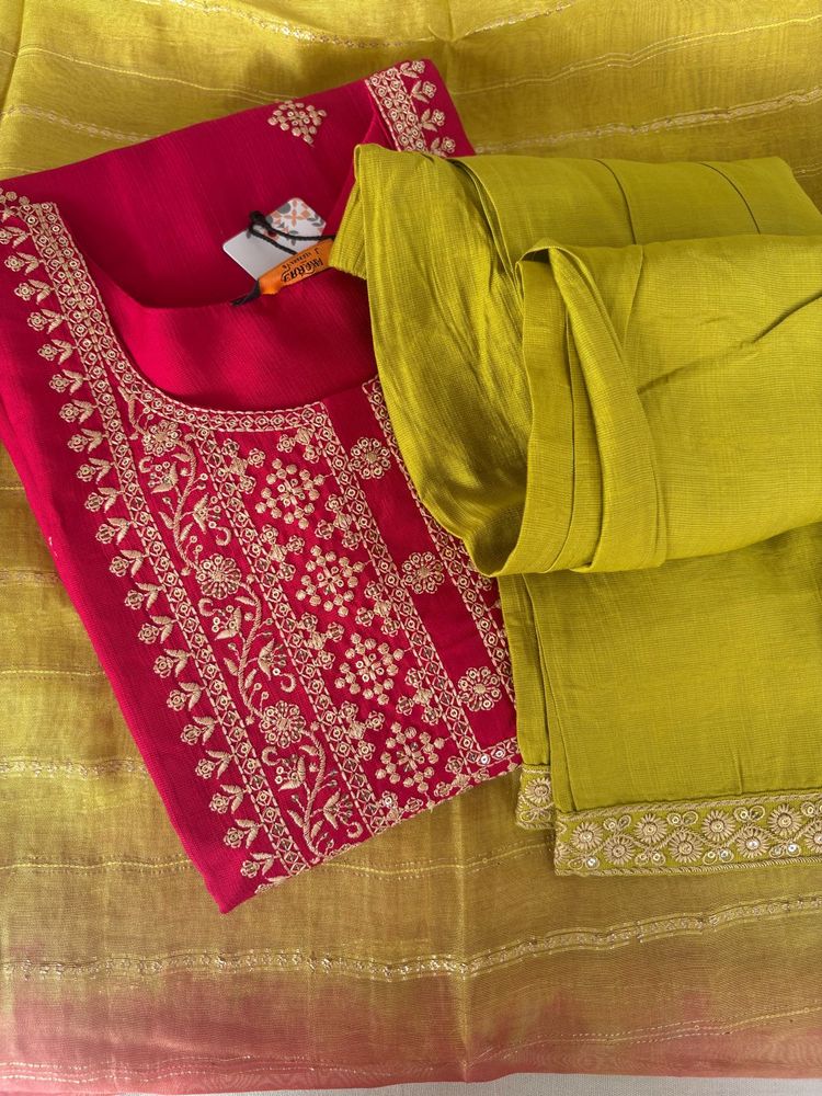 Elegant Embroidered Kurta Set