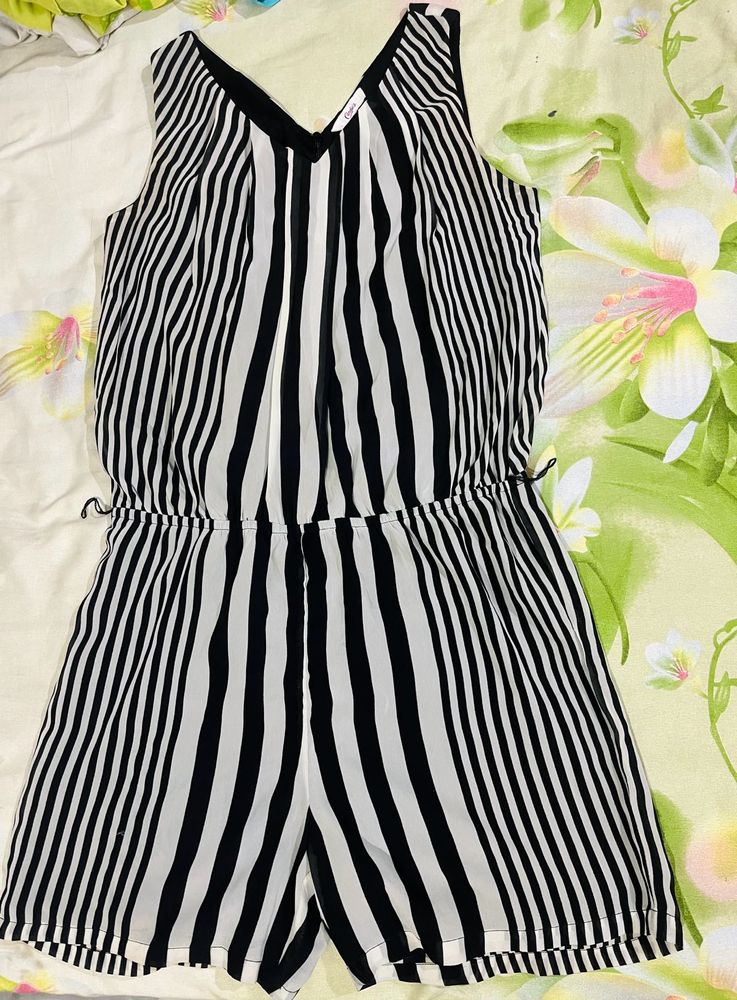 Striped Playsuit