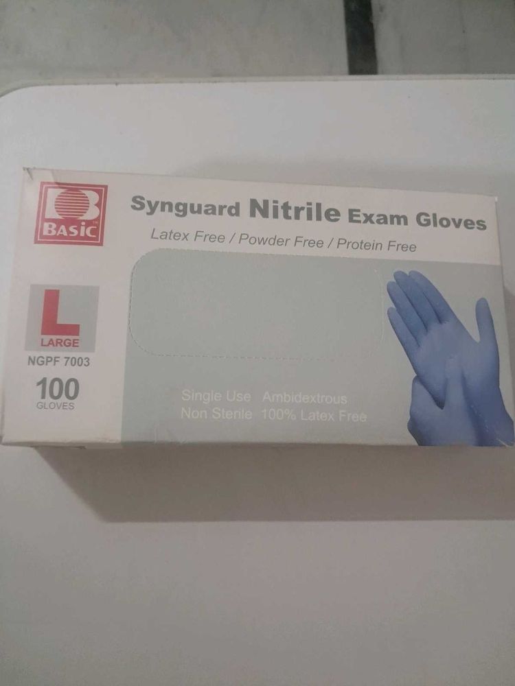 Synguard Nitrile Exam Gloves