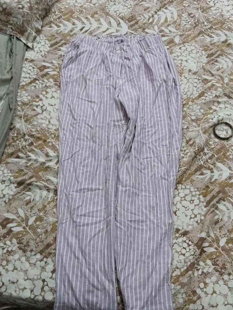 Striped Casual Pants