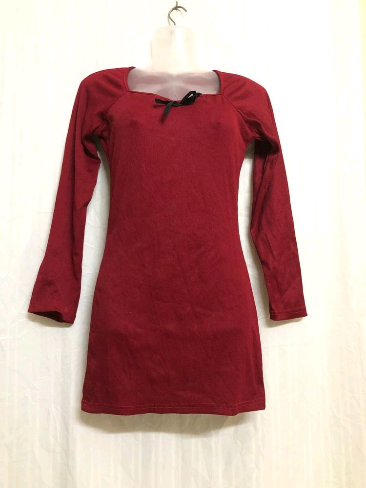 Red Mini Stylish Dress