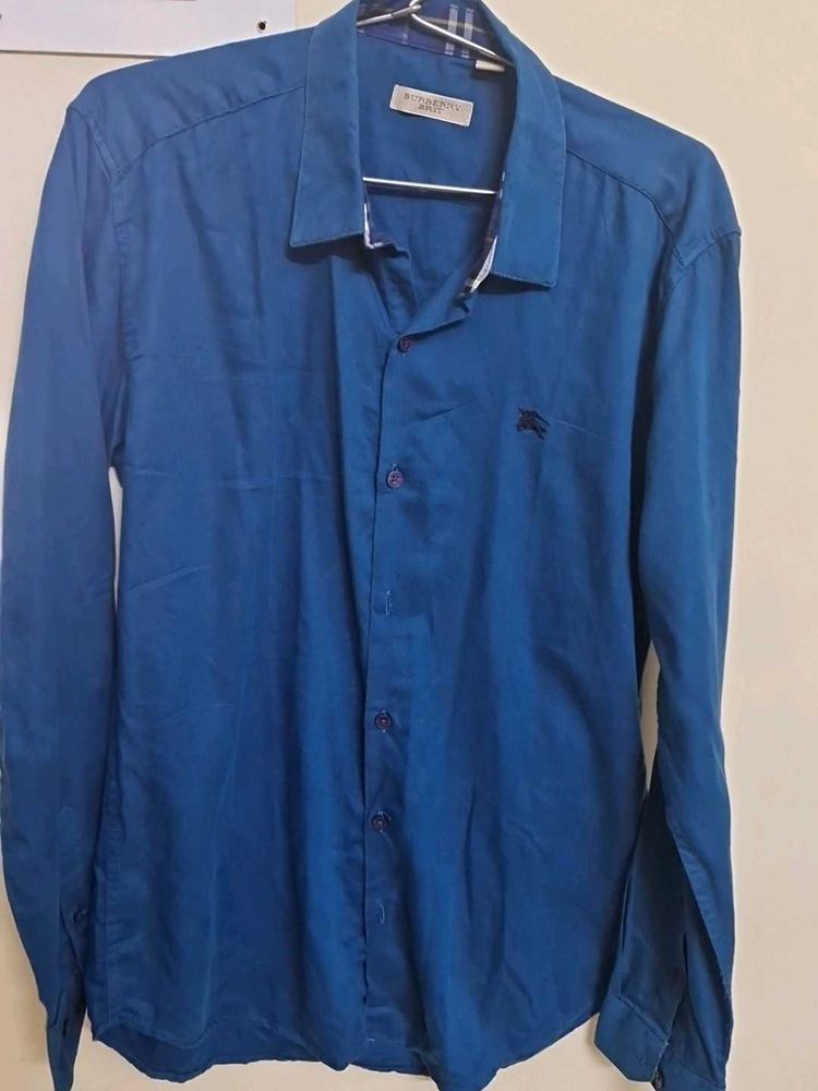 Burberry Blue Shirt