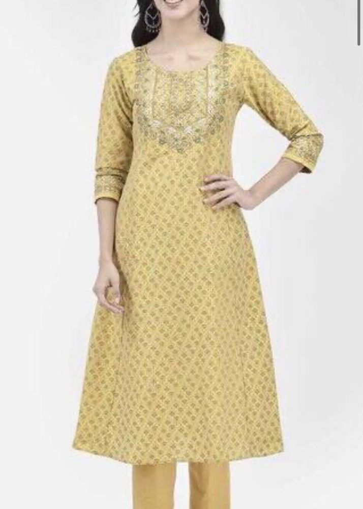 Embroidered Kurta