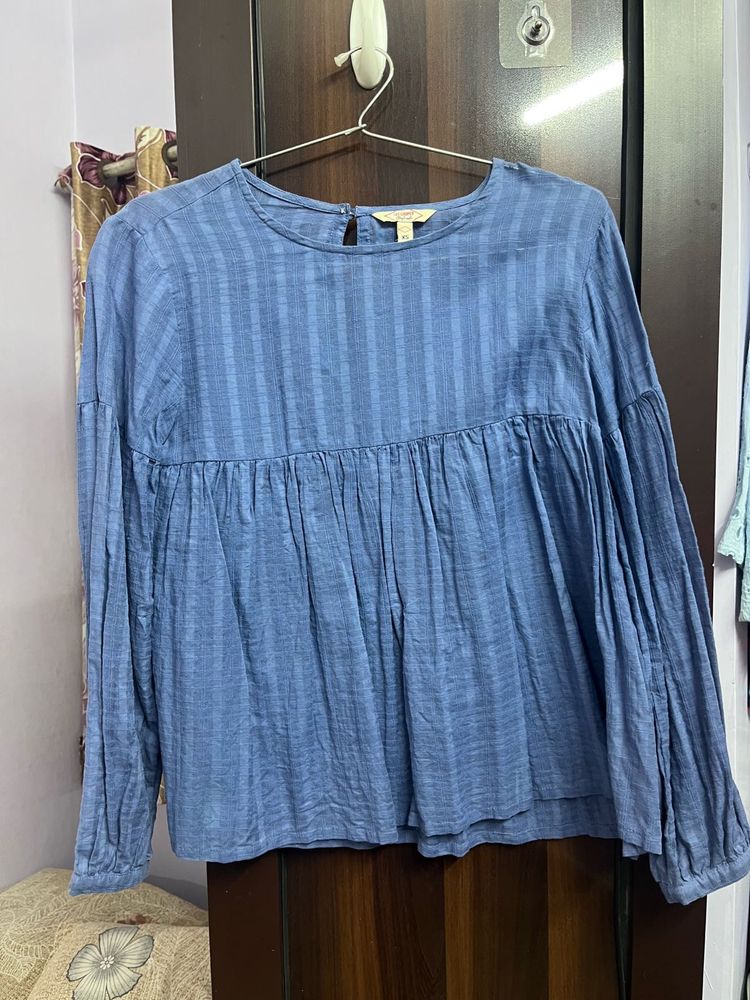 Lee Cooper Blue Long Sleeve Top(not worn ever)