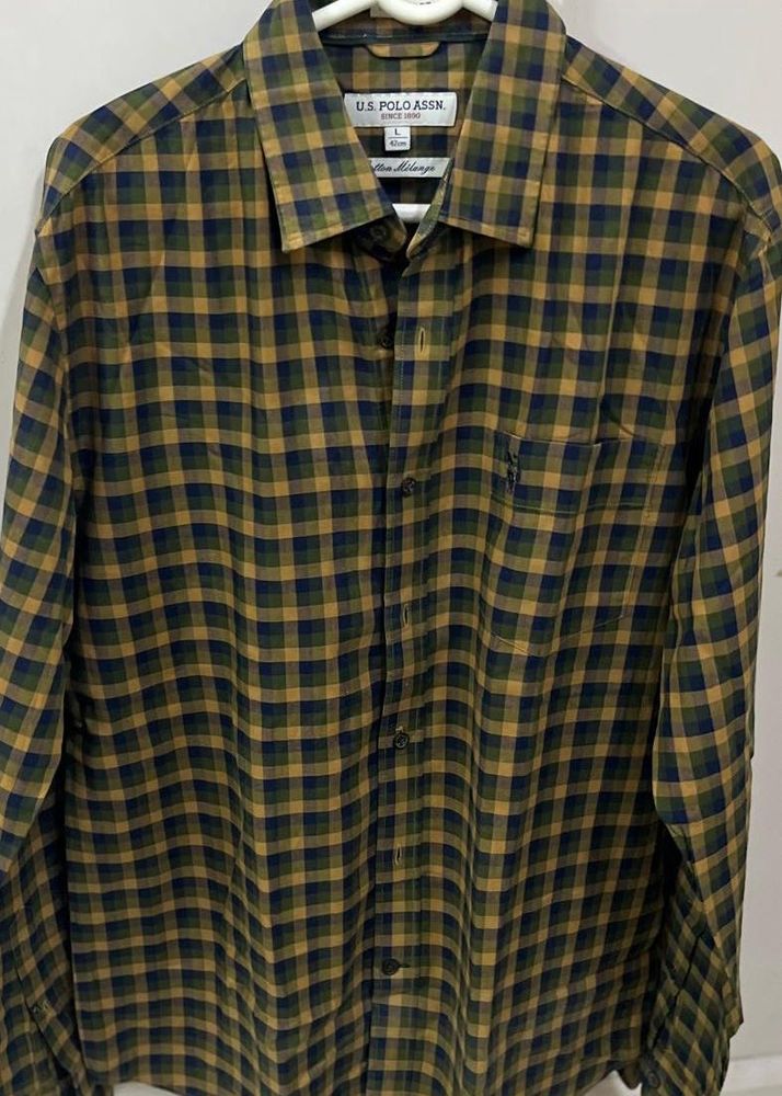 U.S. Polo Assn. Plaid Shirt