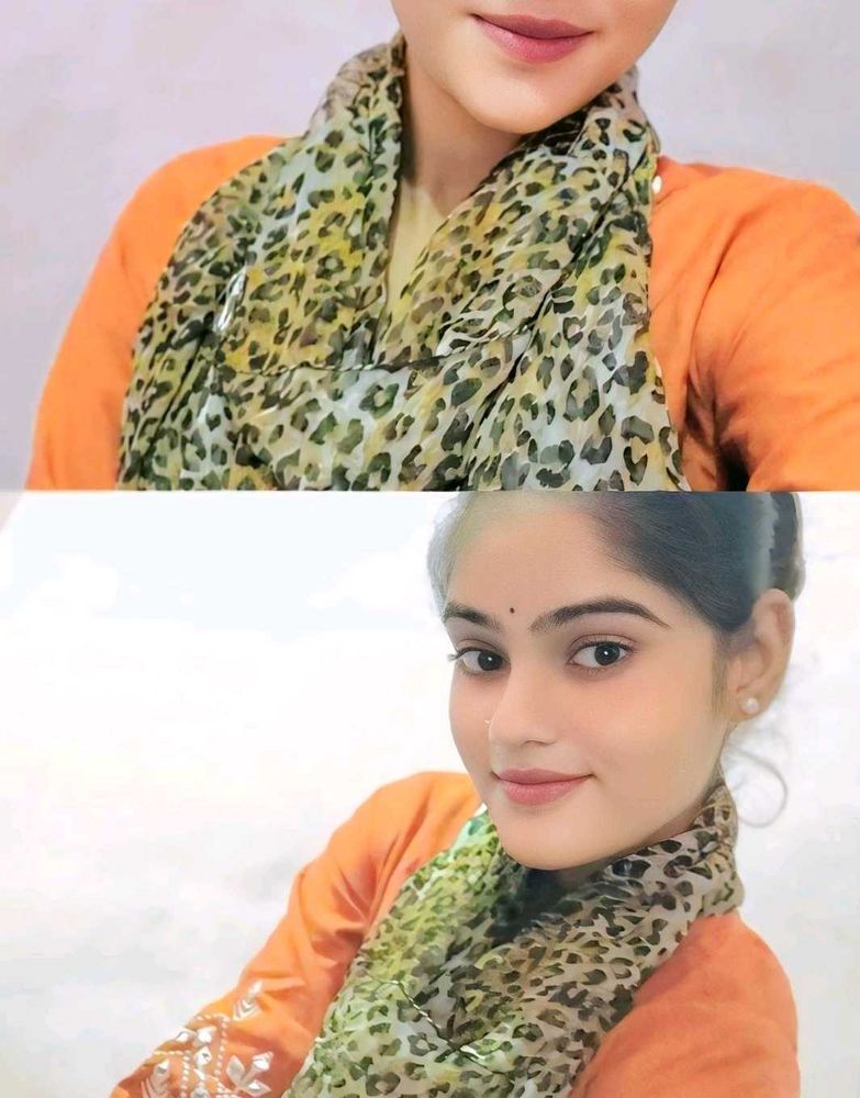 Leopard Print Scarf